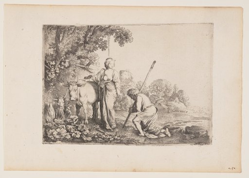 Juno Delivering Io, plate 1 from The Story of Mercury and Argus