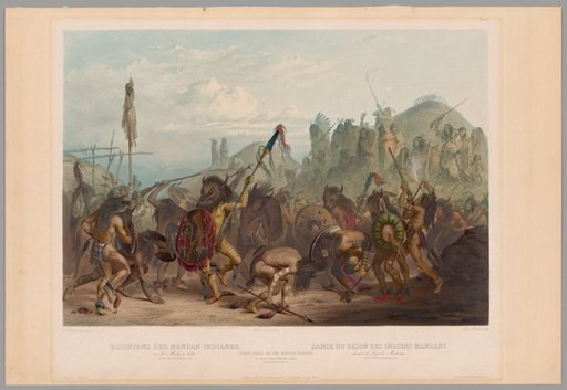 Bison-Dance of the Mandan Indians