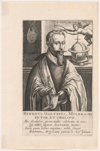 Portrait of Hendrick Goltzius