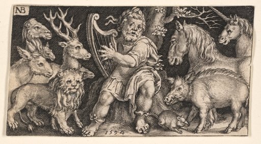 Orpheus from Fighting Chimeras and Scenes from Aesop's Fables