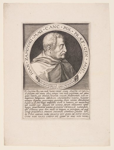 Jan Zamoyski, Polish Nobleman, Great Crown Chancellor