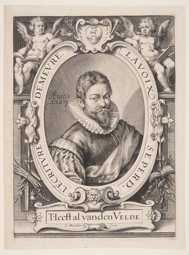 Jan van de Velde the Elder, Calligrapher in Haarlem