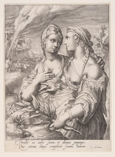 Lea and Rachel, from The Wives of the Patriarchs