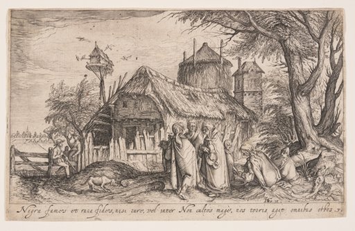 Landscape with Roma People, from Landscapes