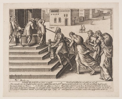 Unequal Justice, plate 4 from The Abuses of The Law