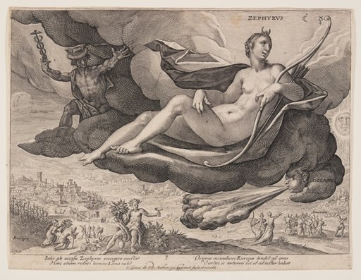 Zephyrus, from The Winds