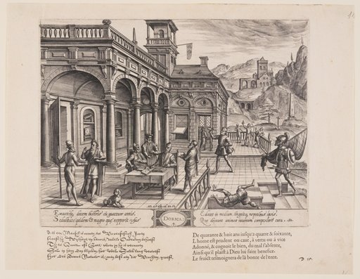 Dorica, from Theatrum Vitae Humanae (The Ages of Man)