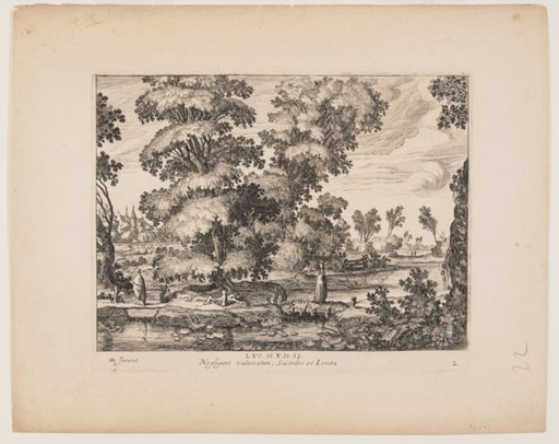 The Priest Passing the Man, from Landscapes with the Story of the Good Samaritan