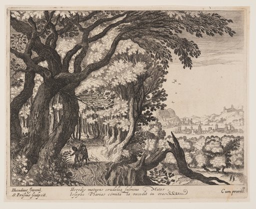 The Flight into Egypt, from Landscapes with Scenes from the Life of Christ