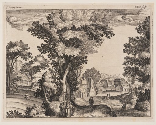Parable of the Sower, from Landscapes with Scenes from the Life of Christ