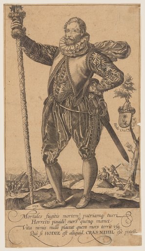 A Pike-Man Turned to Left
