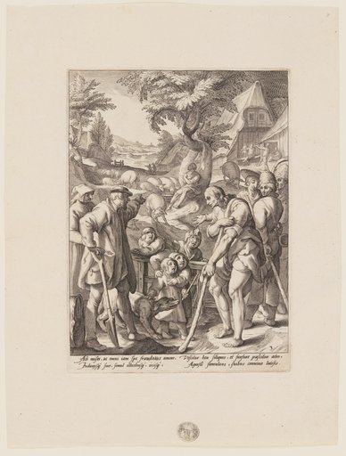 The Penitence of the Prodigal Son, from The History of the Prodigal Son