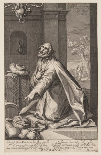 Zachaeus, from Sinners of the Old and New Testament