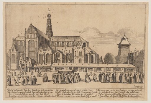 The Church of St Bavo in Haarlem