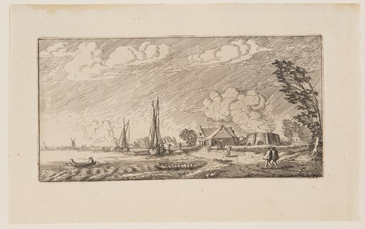 Lime-Kiln in Stormy Weather, from Six Landscapes
