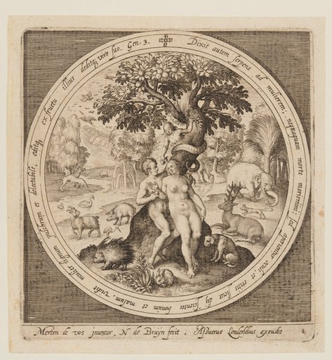 The Temptation of Eve, from The Creation to the Expulsion from Paradise