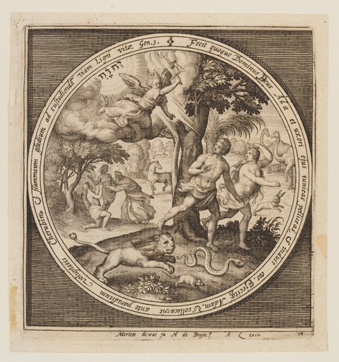 The Expulsion, from The Creation to the Expulsion from Paradise