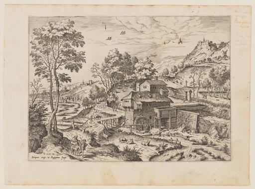 The Flight into Egypt, from Landscapes with Biblical and Mythological Scenes