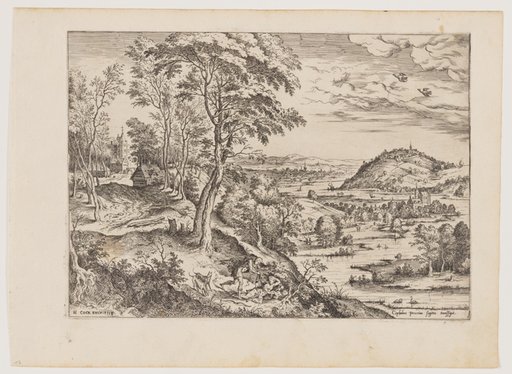 Cephalus and Procris, from Landscapes with Biblical and Mythological Scenes