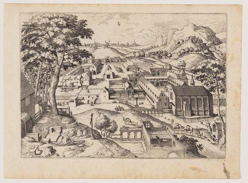 Saint Jerome in the Desert, from Landscapes with Biblical Subjects and Saints