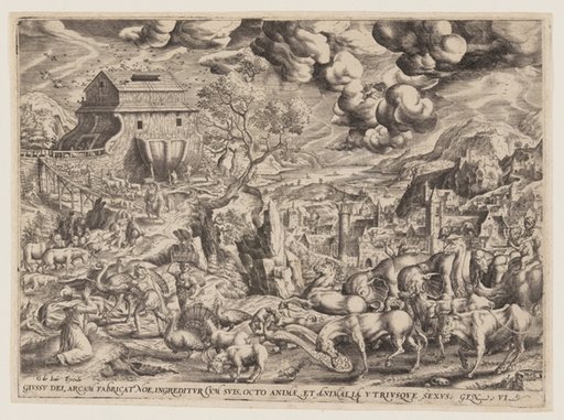 The Pairs of Animals Entering the Ark