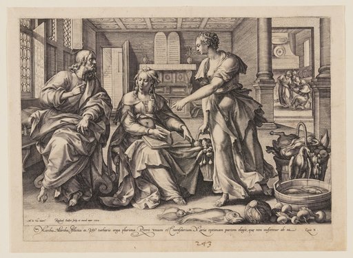 Christ in the House of Martha and Mary