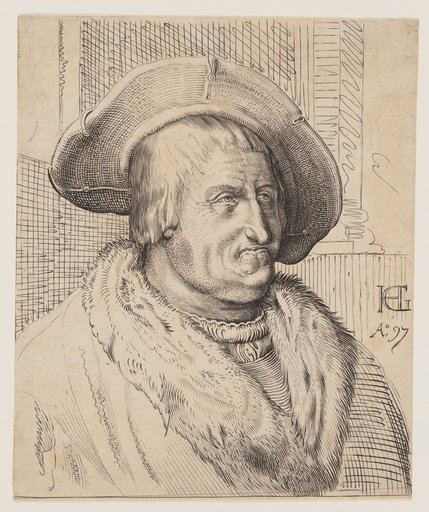 Fantasy Portrait of an Old Man with a Hat