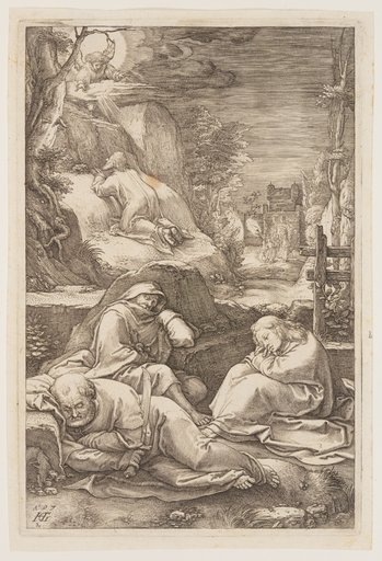 Christ on the Mount of Olives, from The Passion