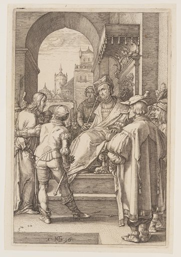 Christ before Pilate, from The Passion