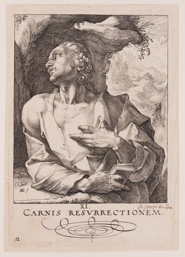 St Jude Thaddeus, from Christ, the Apostles and St Paul with the Creed