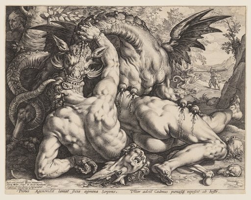 The Dragon Devouring the Companions of Cadmus