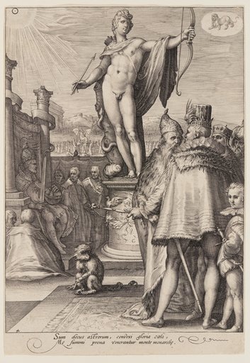Apollo Presiding over the Arts of Government, from Seven Planetary Gods