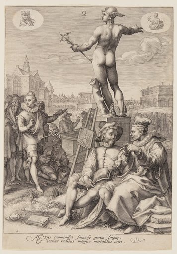 Mercury Presiding over the Arts, from Seven Planetary Gods
