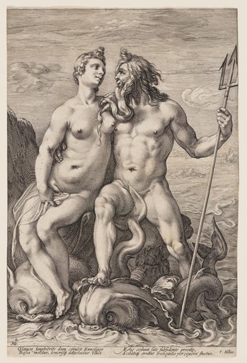 Neptune and Amphitrite, from Three Paired Gods and Goddesses