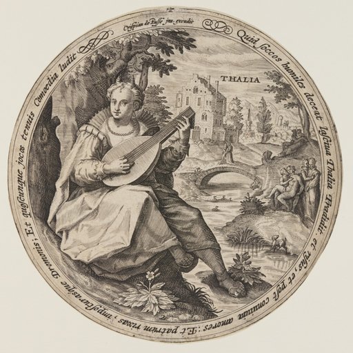 Terpsichore, from The Muses