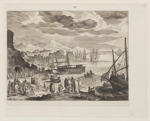Seashore with Fisherman and Fishmongers