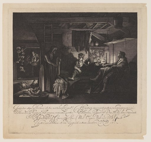 Jupiter and Mercury in the House of Philemon and Baucis