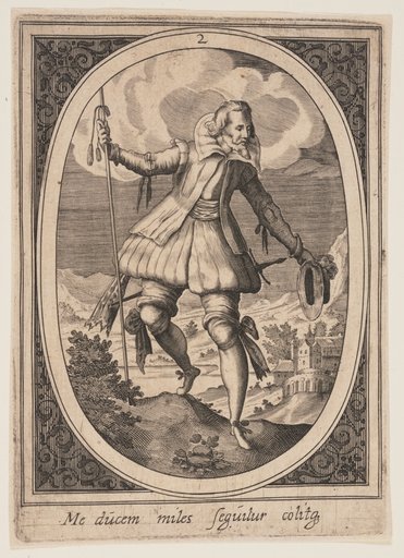 Plate 2 from Military Figures