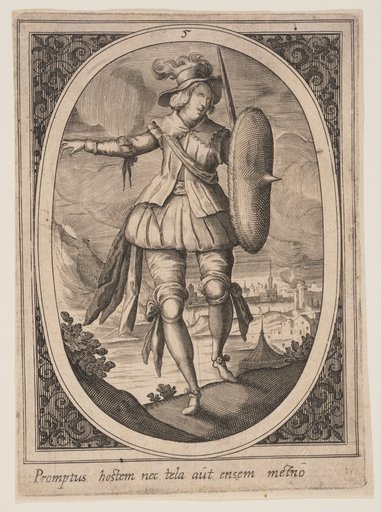 Plate 5 from Military Figures