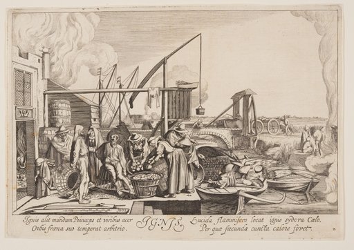 Fire, from The Four Elements