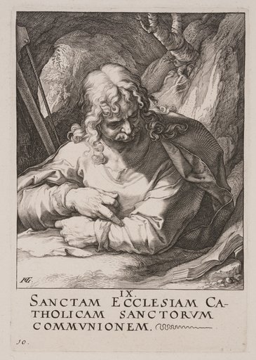 St James the Less, from Christ, the Apostles and St Paul with the Creed