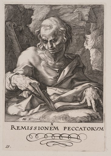 St Simon, from Christ, the Apostles and St Paul with the Creed