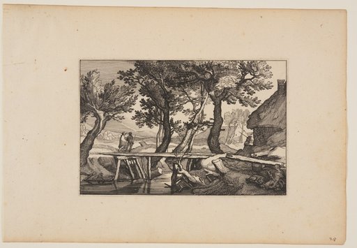 A Wooden Bridge, from Landscapes