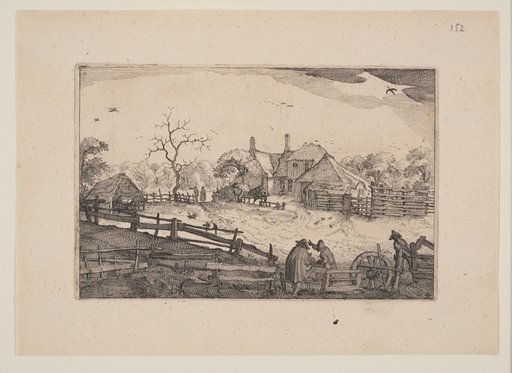 Father’s Inn, from Views in the Surroundings of Haarlem (Plaisante Plaetsen)