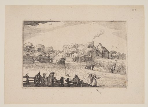 Pot’s Inn, from Views in the Surroundings of Haarlem (Plaisante Plaetsen)