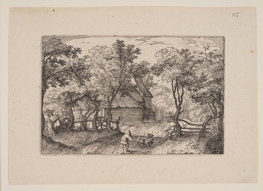 The Road Toward Heemstede, from Views in the Surroundings of Haarlem (Plaisante Plaetsen)