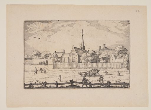 The Leper-House at Haarlem, from Views in the Surroundings of Haarlem (Plaisante Plaetsen)