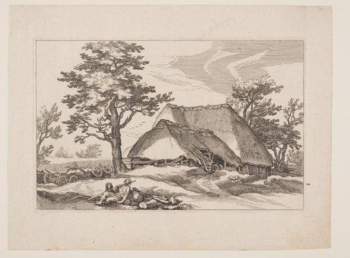 Plate 12, from Landscapes with Farmhouses