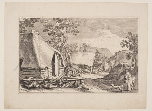 Plate 18, from Landscapes with Farmhouses