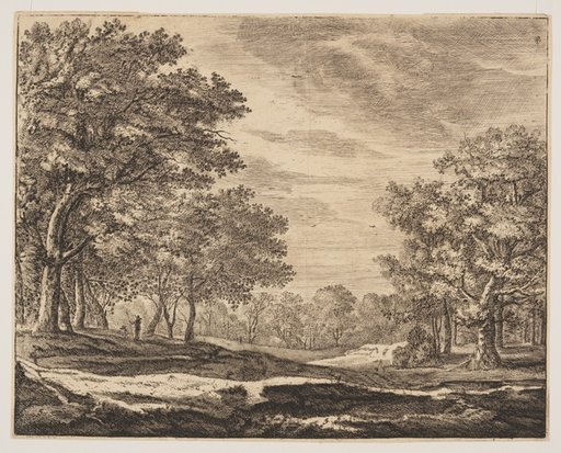 Plate 5, from Six Views in the Wood of The Hague